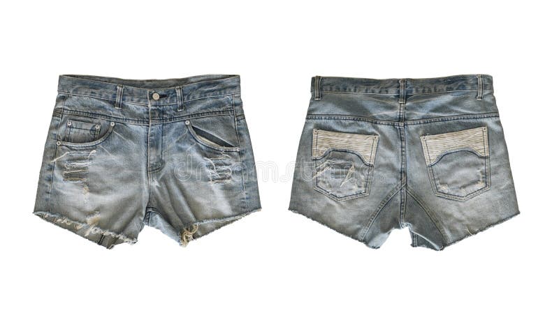 Denim shorts for female stock photo. Image of fashion - 152744602