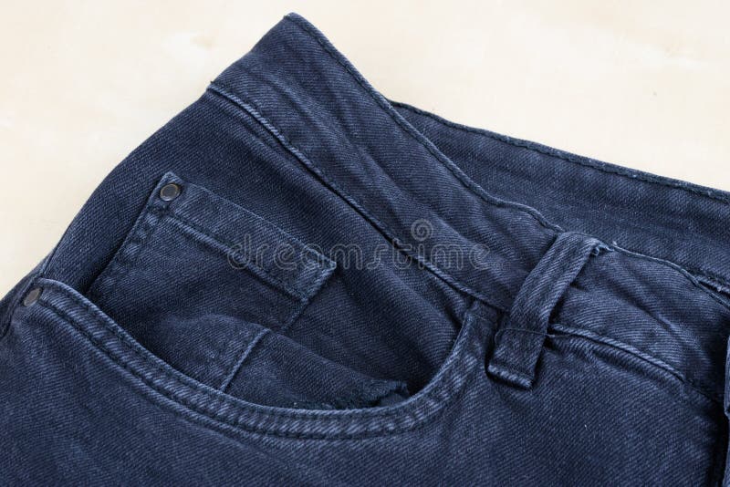 Close Up Detail Four Belt Loops On Blue Jeans Stock Photo, Picture and  Royalty Free Image. Image 28940881.