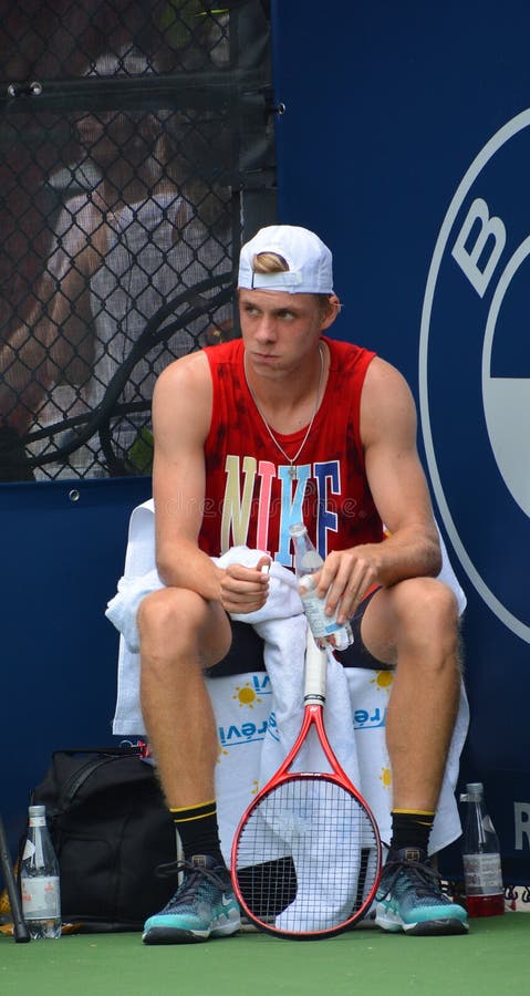 Denis Shapovalov imagem de stock editorial. Imagem de celebridade