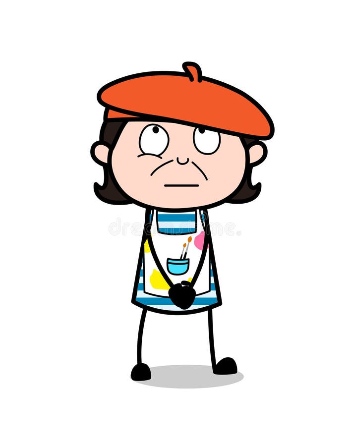 Denkendes Gesicht Stock Illustrationen Vektoren Kliparts 574 Stock Illustrationen