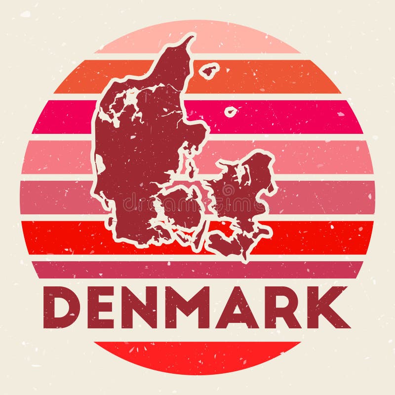 Denmark logo. stock vector. Illustration of card, border - 263342481