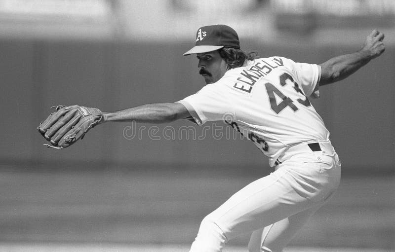 Dennis Eckersley of the Oakland a`s Editorial Photo - Image of oakland,  dennis: 94694931