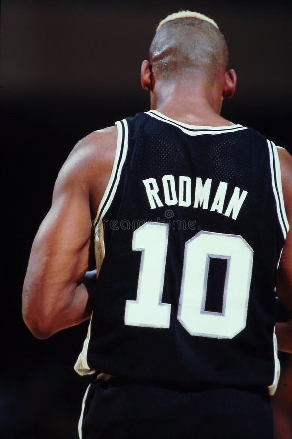 Dennis Rodman, San Antonio Spurs Imagem Editorial - Imagem de