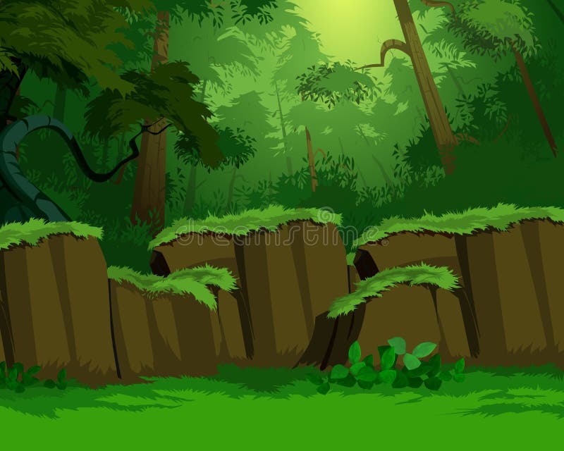 Dense Jungle Background Pack