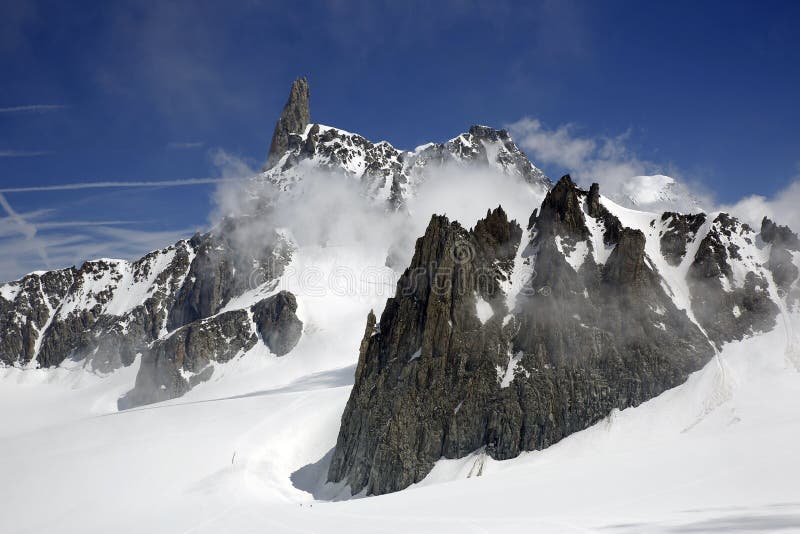 Dent du Geant στοκ εικόνα