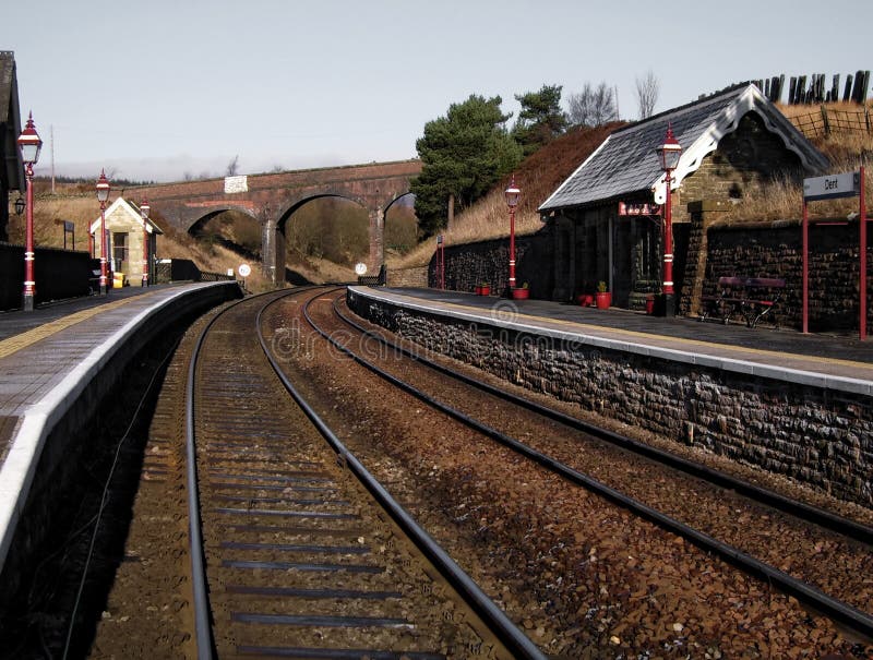 Dent Railway Station stock photo. Image of transportation 487046