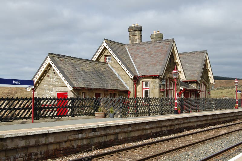 Dent station stock image. Image of carlsile, scenic, railway 12455735