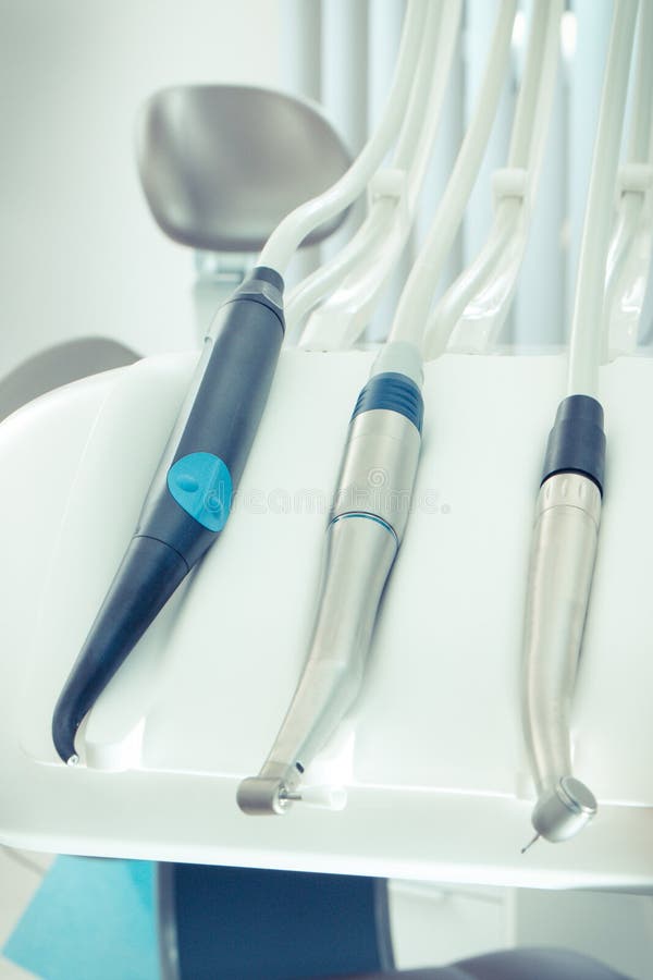 Dental Accessories and Chair Used by Dentists Stock Photo Image of tool, treatment 147074584