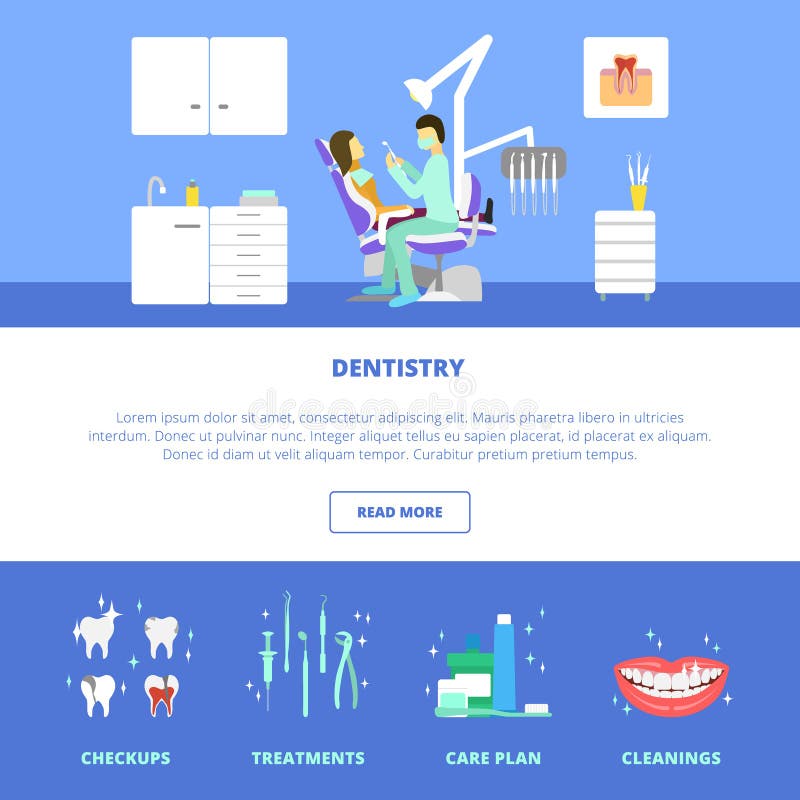 Dental care template. royalty free illustration Dental care template. royalty free illustration