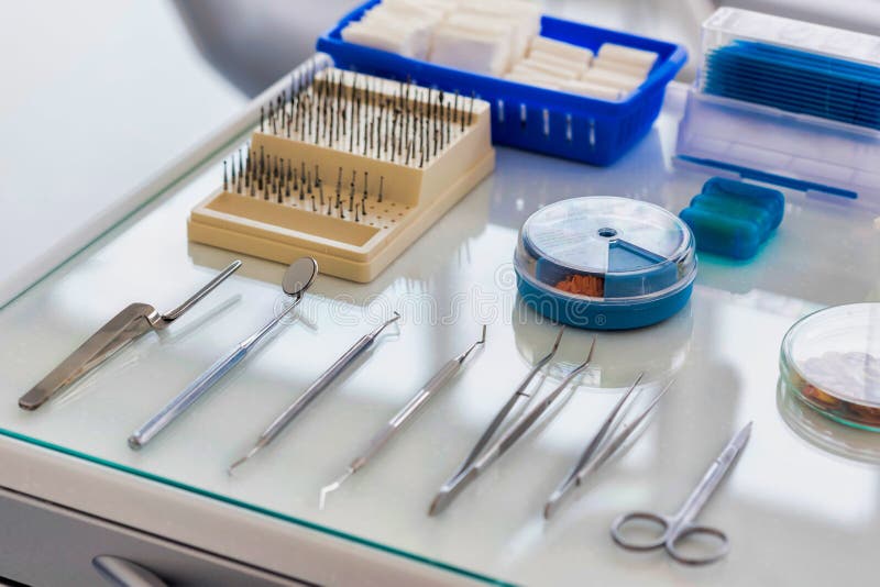 Dental Clinic and Dental Instruments Stock Photo Image of extraction