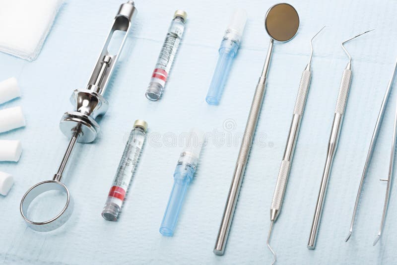 Dental equipment royalty free stock photos