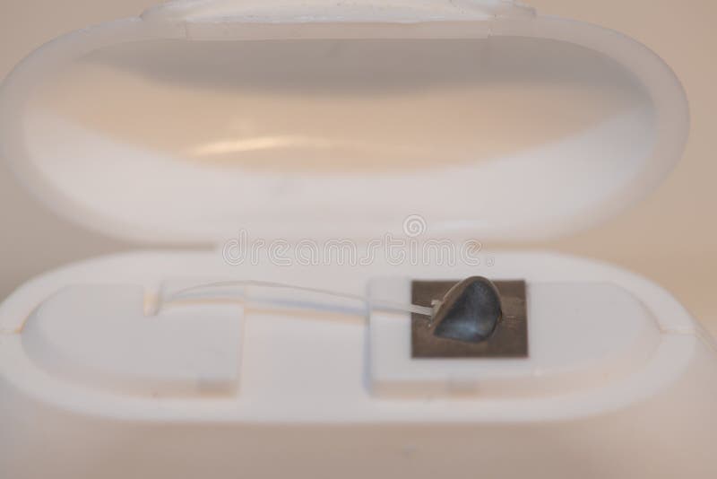 Dental floss stock image. Image of horizontal, hygeine 215966711