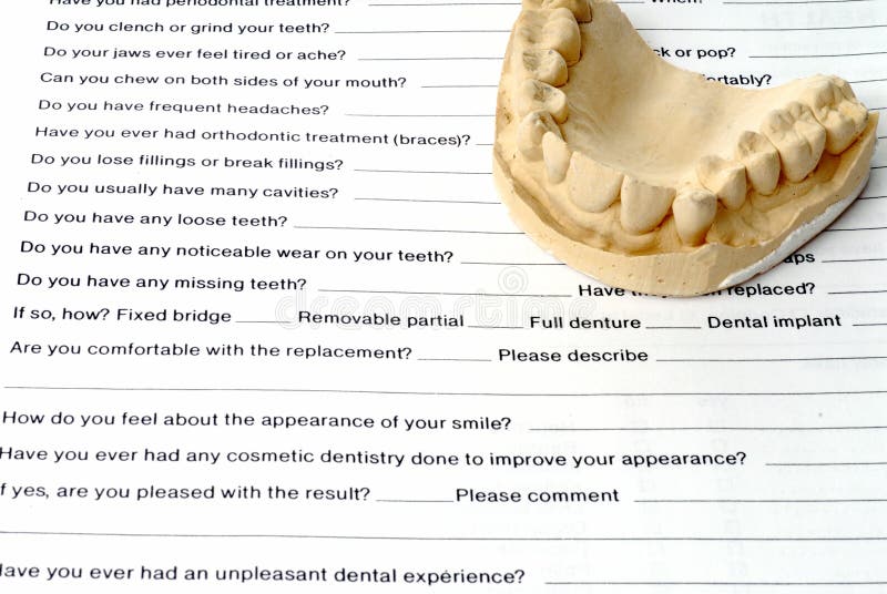 Dental history and Casting stock image. Image of space 1926095