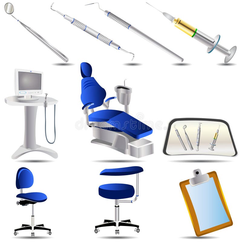 Dental icons set 2