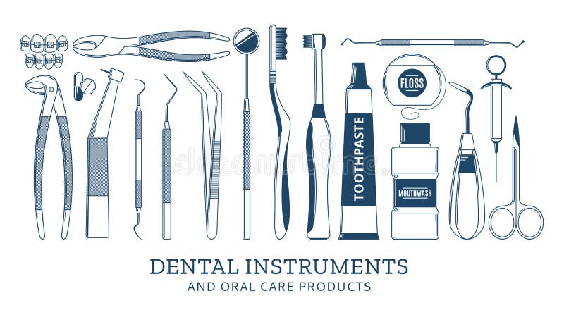 Dental Instruments Cliparts, Stock Vector and Royalty Free Dental  Instruments Illustrations
