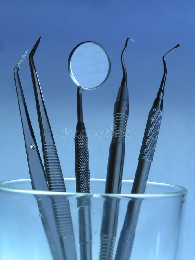Dental Instruments in aray stock photo. Image of accessory 1855166