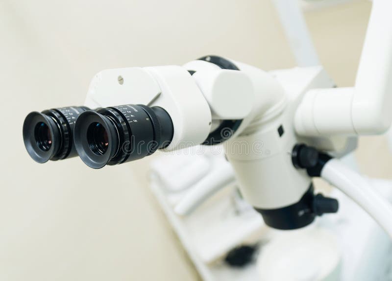 Dental microscope stock photo. Image of binocular, health 238704534