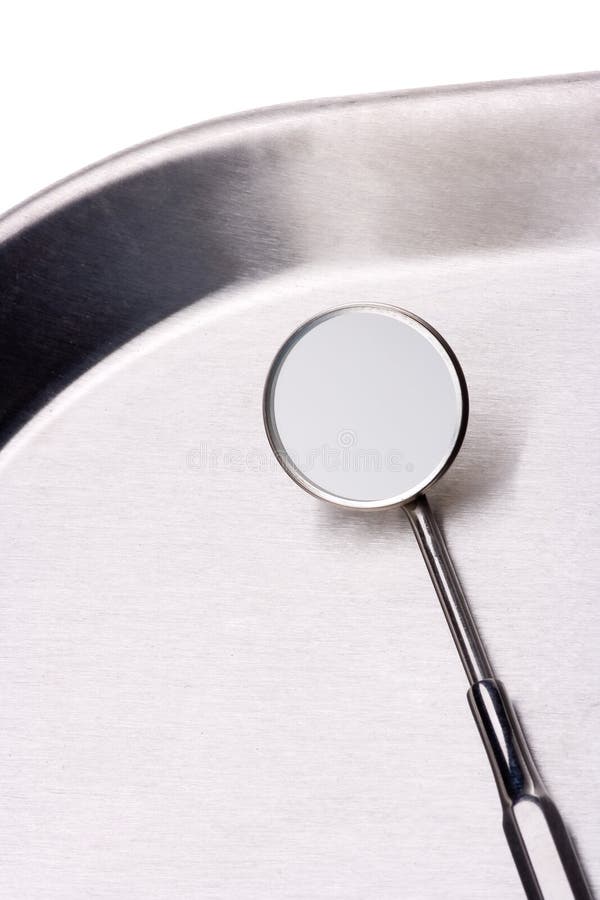 Dental Mirror and Surgical Scrub Stock Image Image of plaque, health