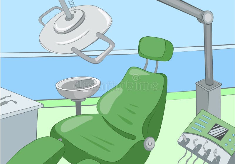 Dental Office stock illustration
