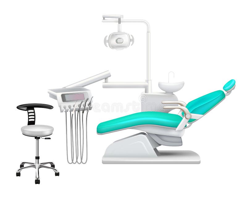 Realistic dentist tools Royalty Free Vector Image
