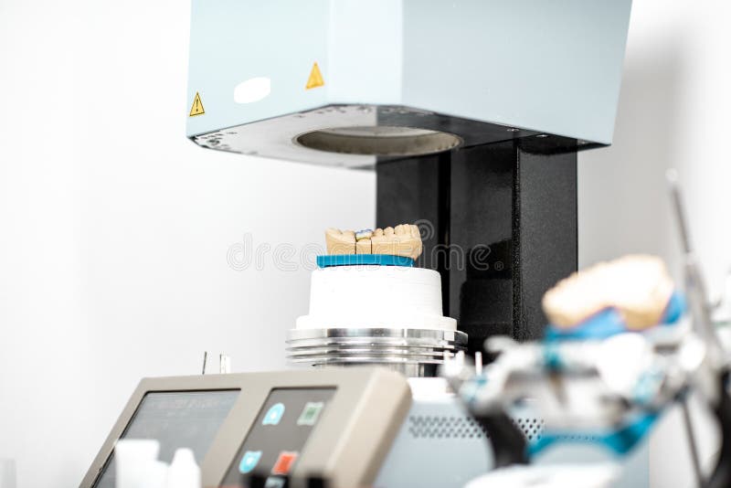Dental Oven at the Laboratory Stock Image Image of heat, baking