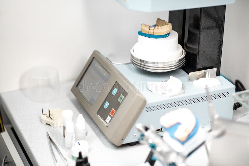 Dental Oven at the Laboratory Stock Image Image of heat, baking