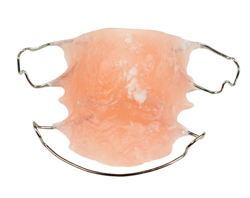 Dental plastic plate stock photo. Image of dental, dentistry 18391384