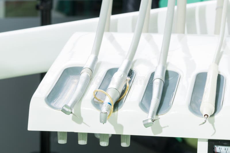 Dental rack of tools stock photo. Image of dentist, inspection 45870392