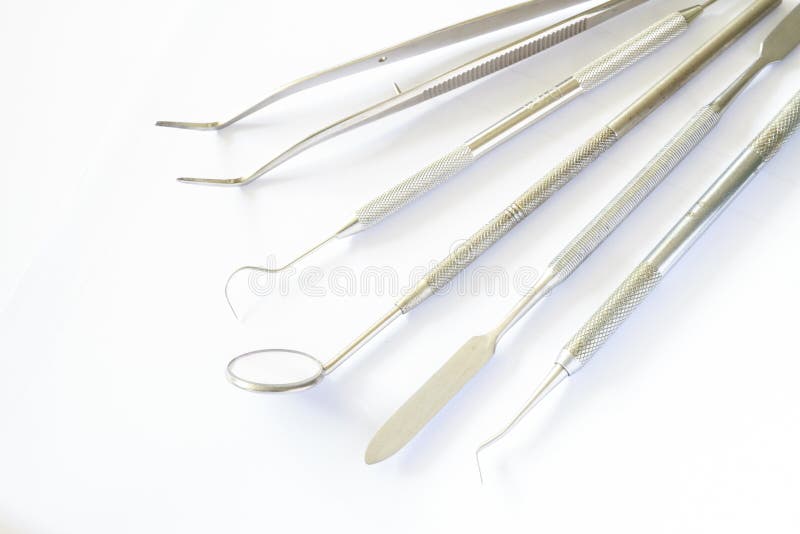 Dental Tools set stock image. Image of ortodont, closeup 43755053