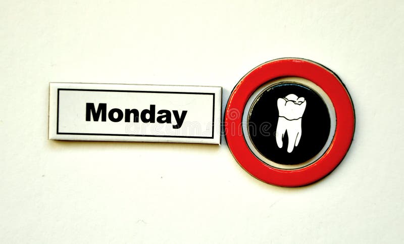 Dentist appointment concept royalty free stock photography