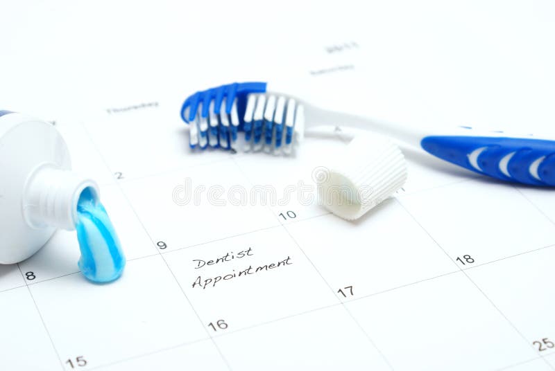 Dentist Appointment Reminder royalty free stock photos