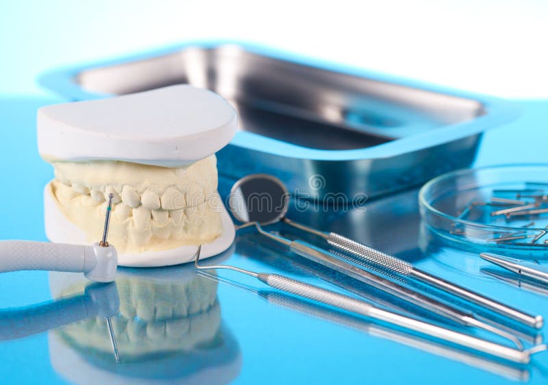 Dentist equipment stock images