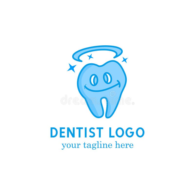 Dentist Logo Vector Art Logo Template and Illustration Stock Vector
