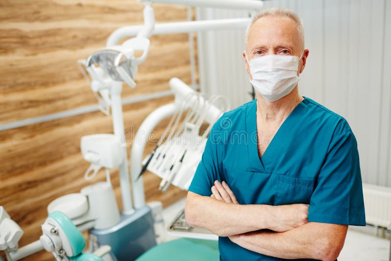 Dentist in mask stock image. Image of equipment, experienced 106101185
