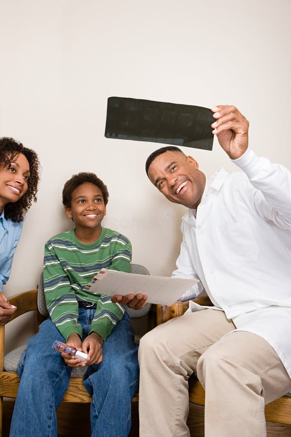 Dentist with patient royalty free stock photo