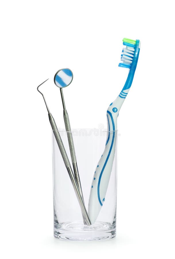 Dentist Tools and Toothbrush Stock Image Image of cavity, probe 23457645
