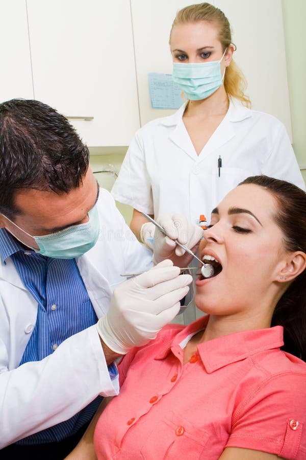 Beautiful dentist stock image. Image of dental, beautiful - 11098897