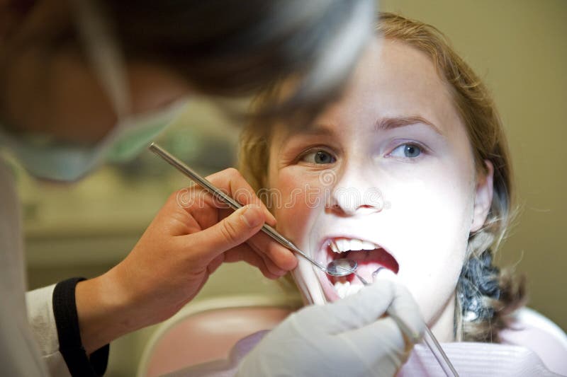 Dentist at Work, Dental Checkup Stock Photo Image of health, medical 25096542