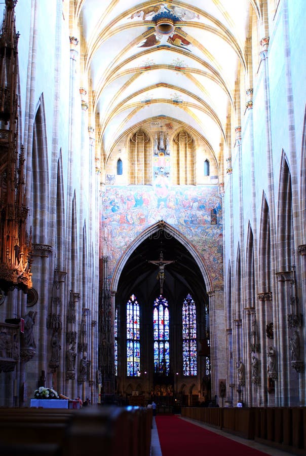 Dentro de la iglesia de monasterio de Ulm imagen de archivo libre de regalías Dentro de la iglesia de monasterio de Ulm imagen de archivo libre de regalías