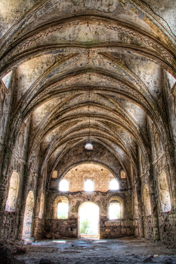 Inside a roman temple with ancient history. Inside a roman temple with ancient history.