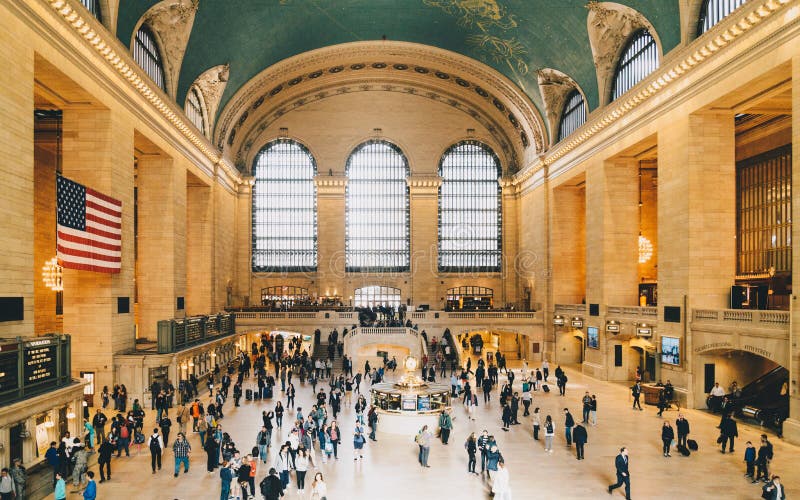 Dentro il terminale di Grand Central in Manhattan, New York immagini stock libere da diritti Dentro il terminale di Grand Central in Manhattan, New York immagini stock libere da diritti