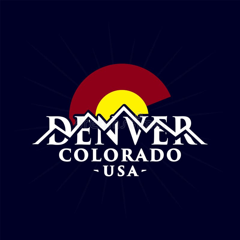 Denver Colorado Logo. Denver Colorado Logo. Vector And Illustration ...