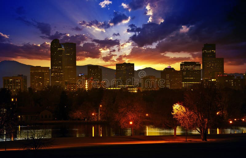 Denver lizenzfreie stockfotos Denver lizenzfreie stockfotos