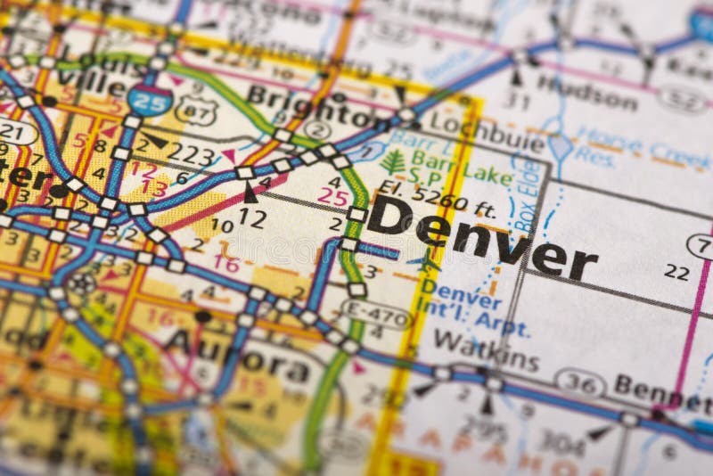 Denver Map Stock Photos Download 114 Royalty Free Photos