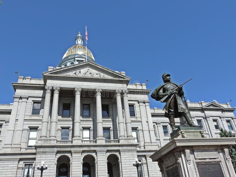 Denver Colorado State Capitol Building photographie stock Denver Colorado State Capitol Building photographie stock