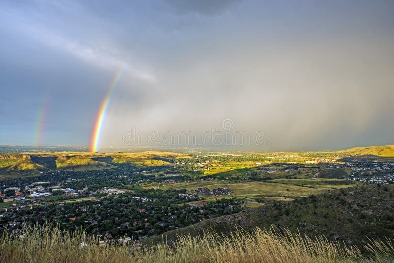 Denver Double Rainbow  Downtown denver, Future travel, San