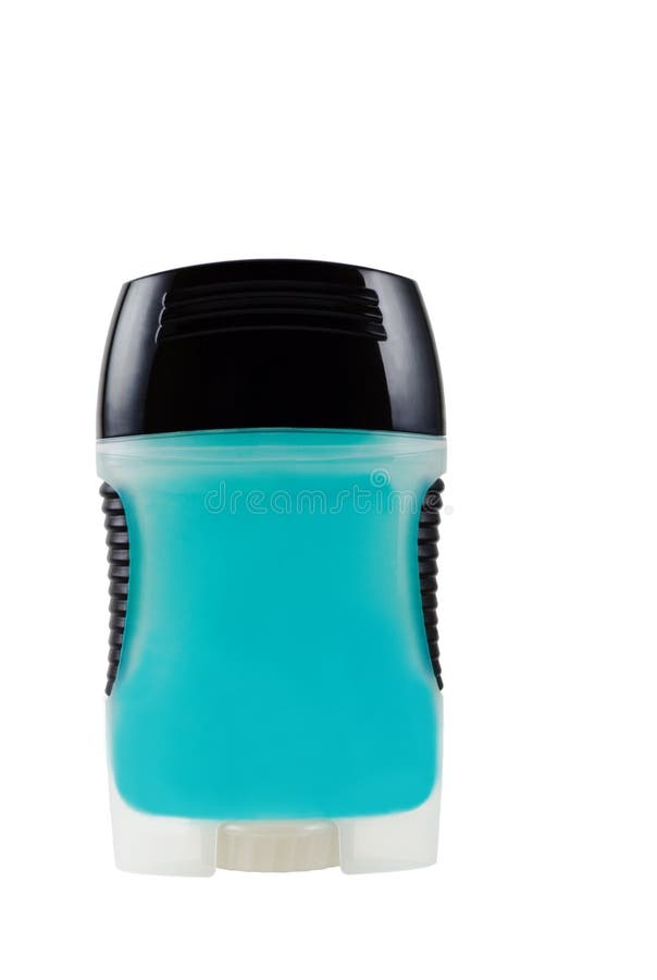 Deodorant isolated on white with clipping path.