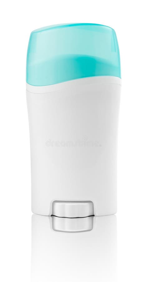 Deodorant container isolated on a white background unlabeled