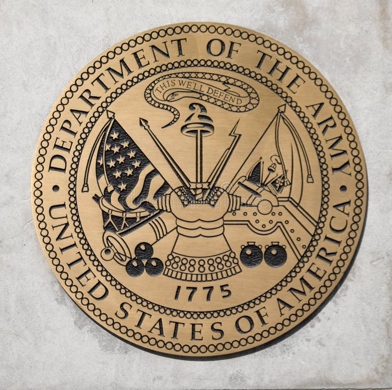 Departamento del emblema del ejército de Estados Unidos