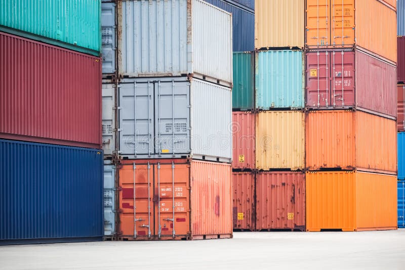 Depozit container stock photo